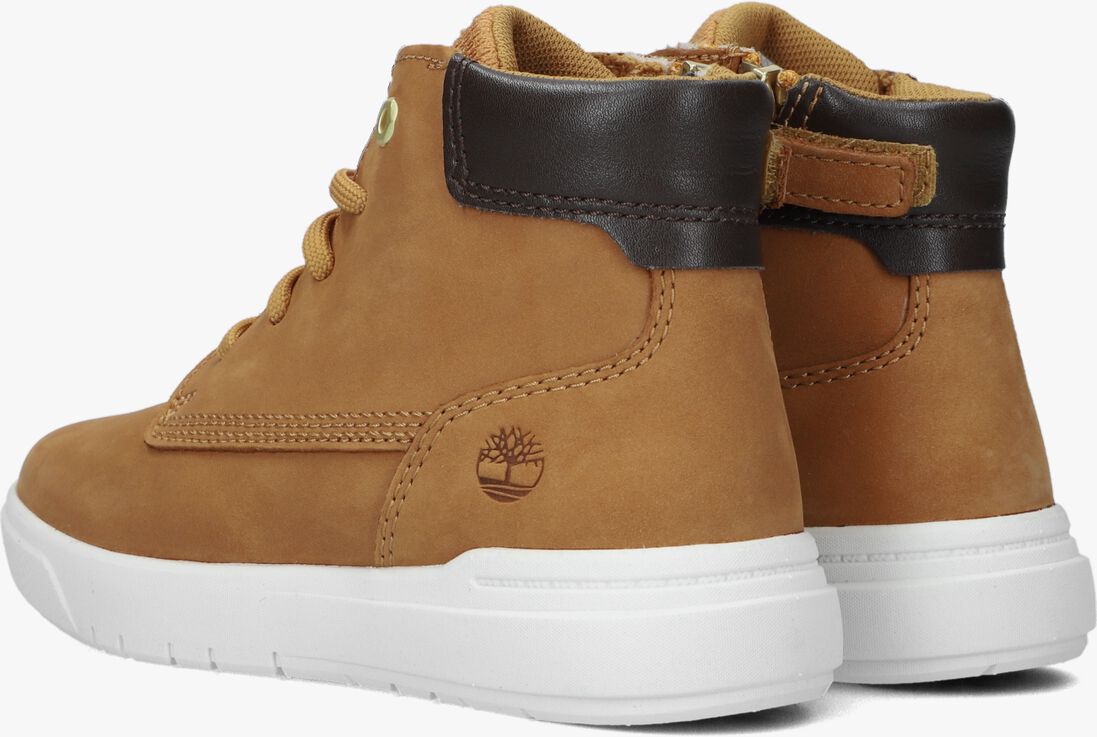 TIMBERLAND cognac timberland hoge sneaker seneca bay 6in