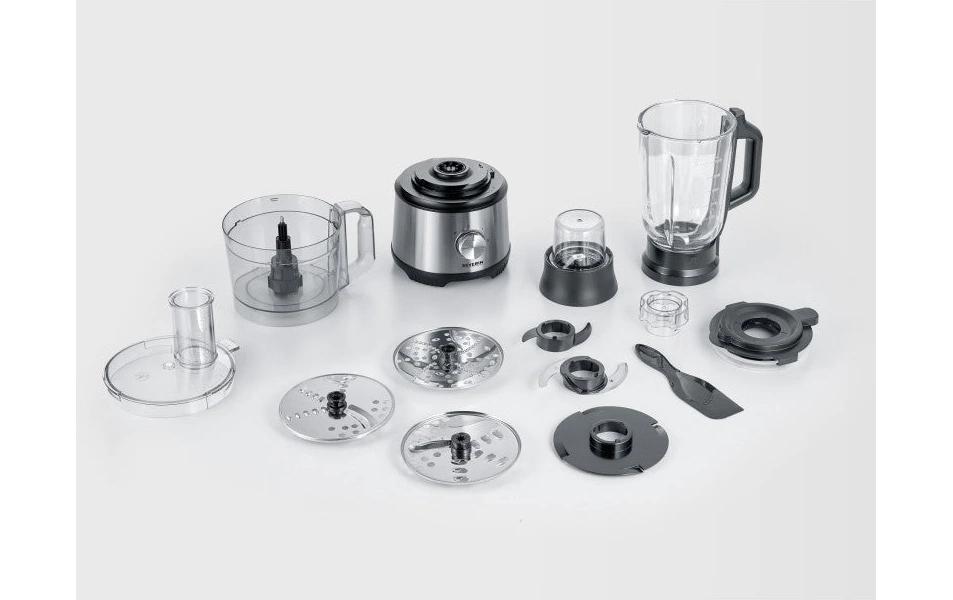 Food Processor KM 3892 Schwarz/SilberMultifunktionale Küchenmaschine