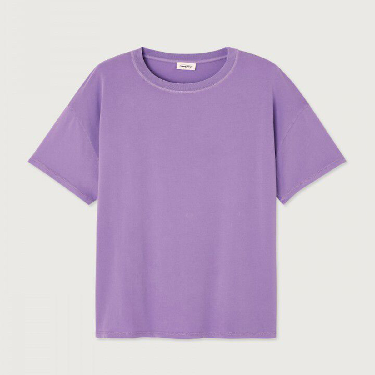 AMERICAN VINTAGE<br>Camiseta de manga curta com decote canoa PYMAZ