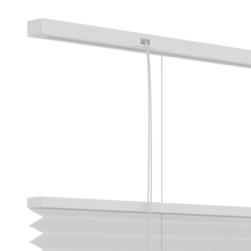 KARWEI enkel plisségordijn lichtdoorlatend wit (kleurnr. 6010) 60x220 cm (bxh)