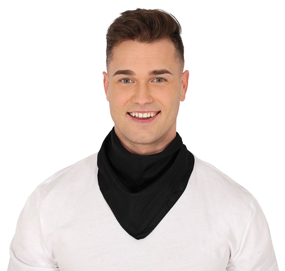 Zwarte Bandana 54cm