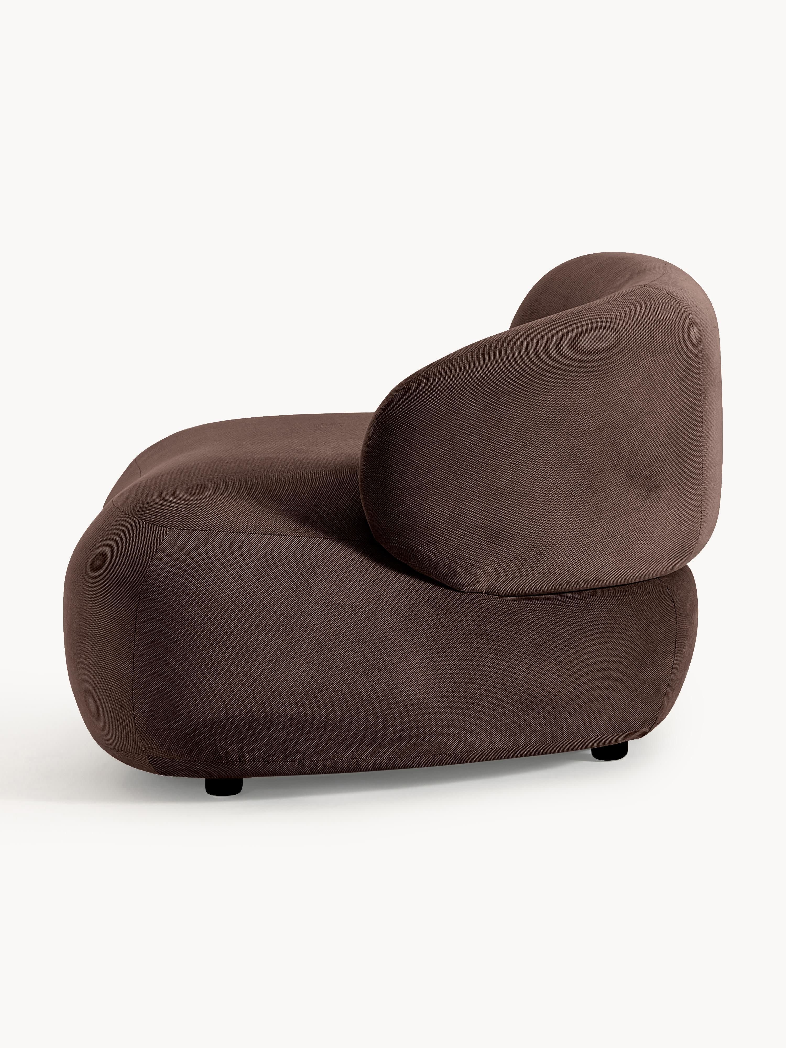 Niervormige loungefauteuil Alba