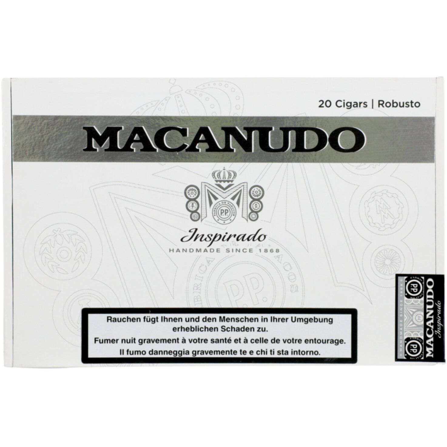 Macanudo Inspirado White Robusto 20 Stück