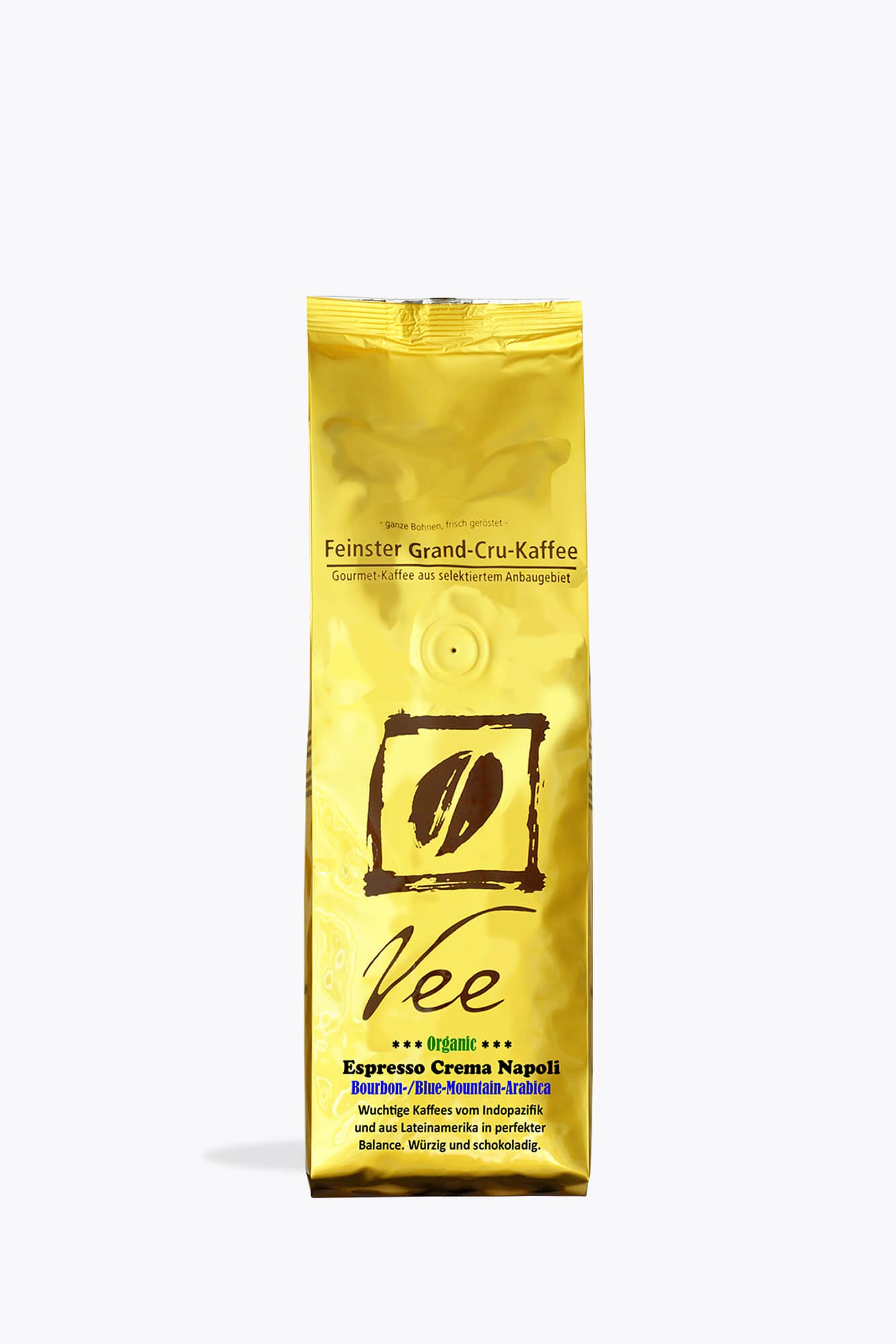 Vee's Organic Espresso Crema Napoli