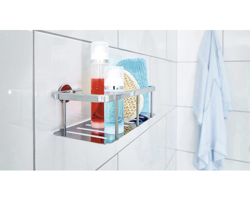 tesa ALUXX douchemand 25 cm chroom 40202