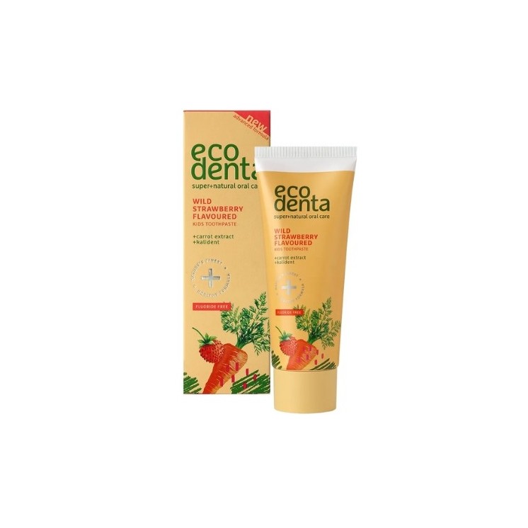 Ecodenta Zahnpasta für Kinder Strawberry 75 ml