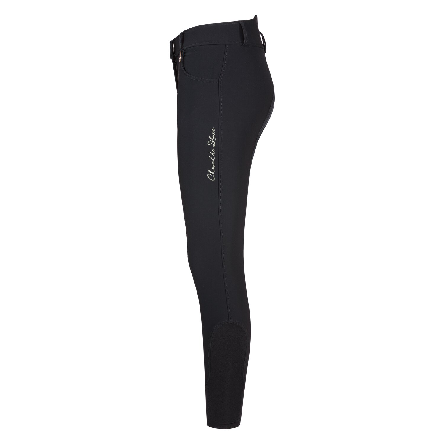 Cheval de Luxe Softshell-Reithose Highwaist - black