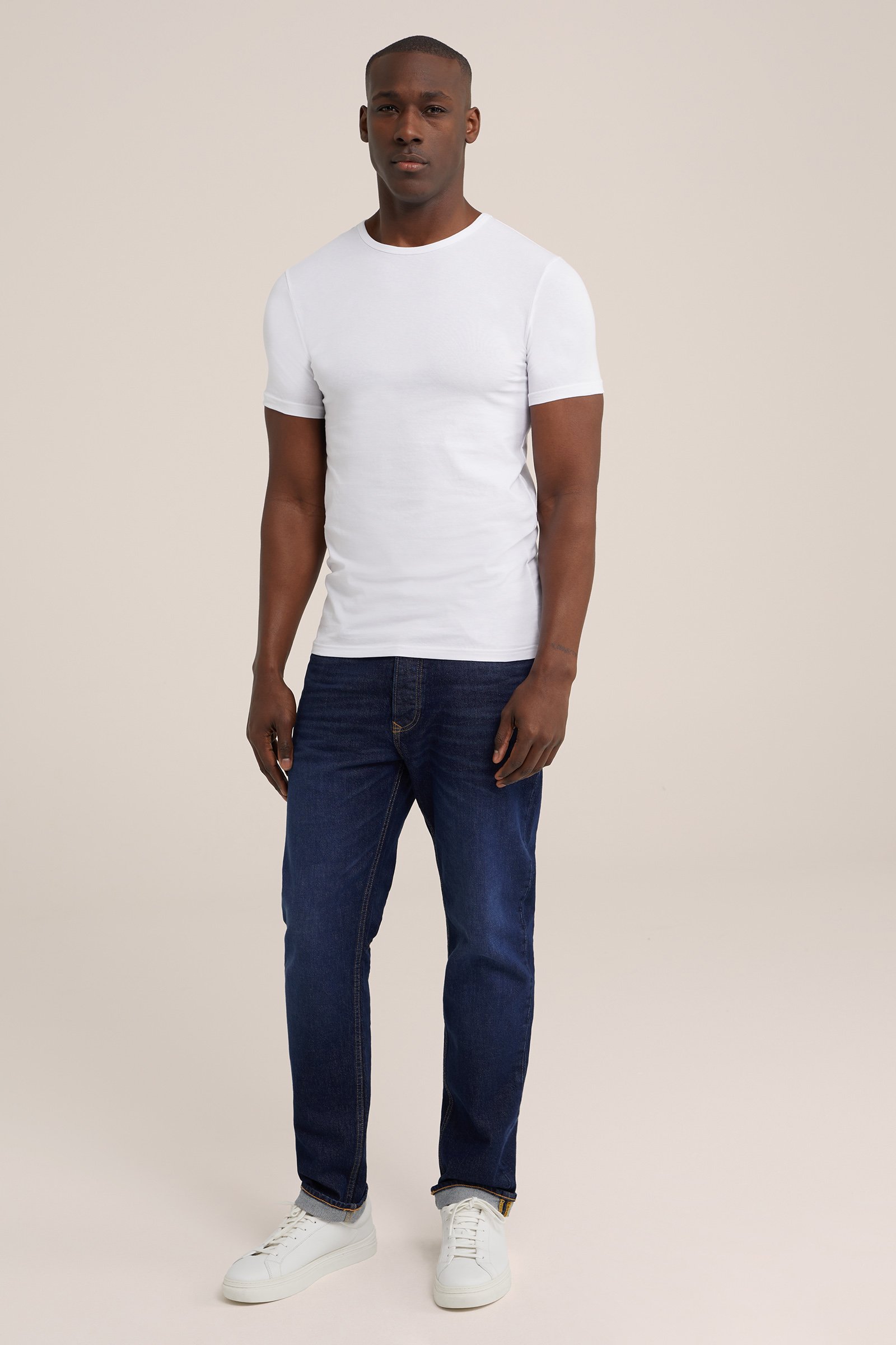 T-shirt, 2-pack WE Fashion Wit