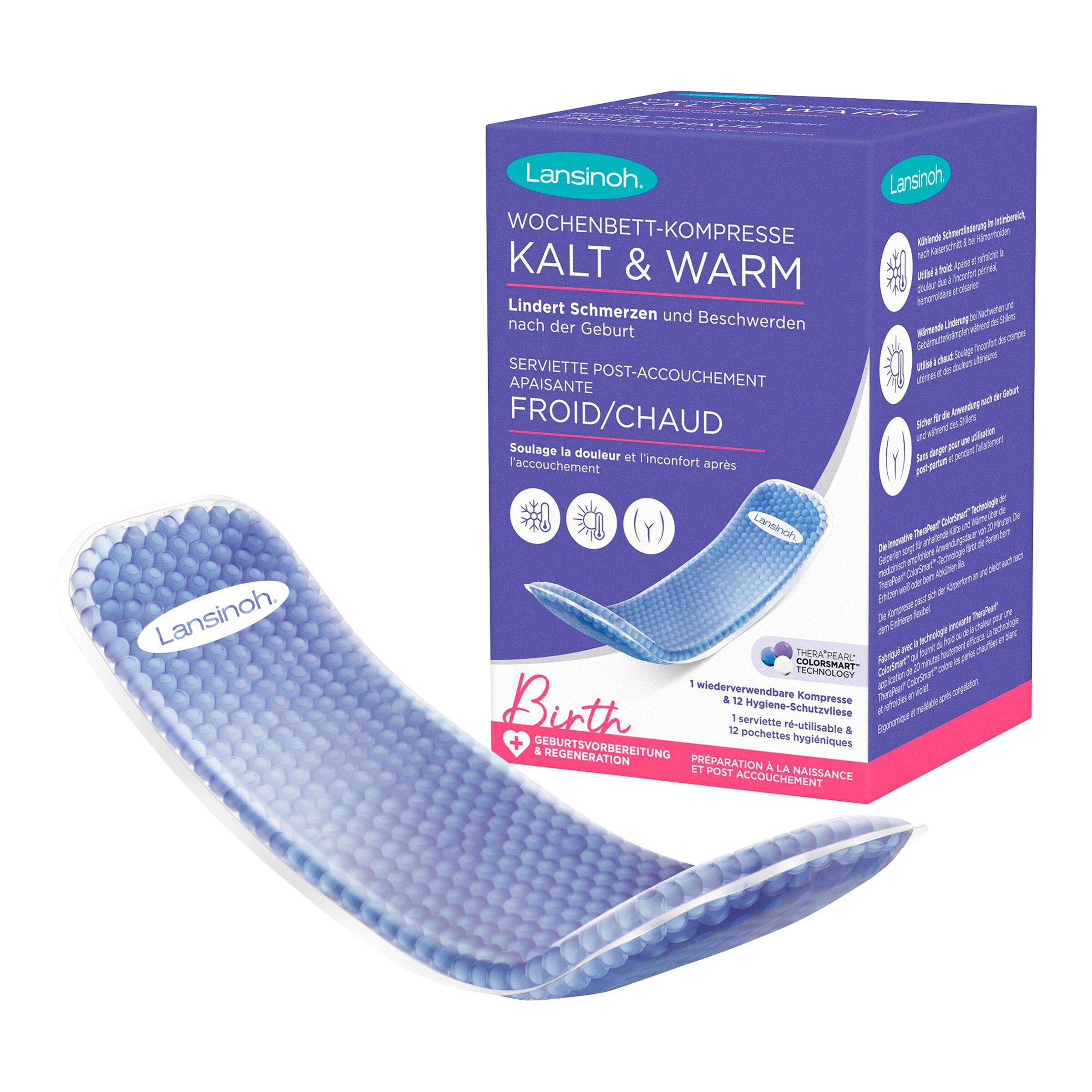 Lansinoh 3tlg. Bundle Wochenbett-Set