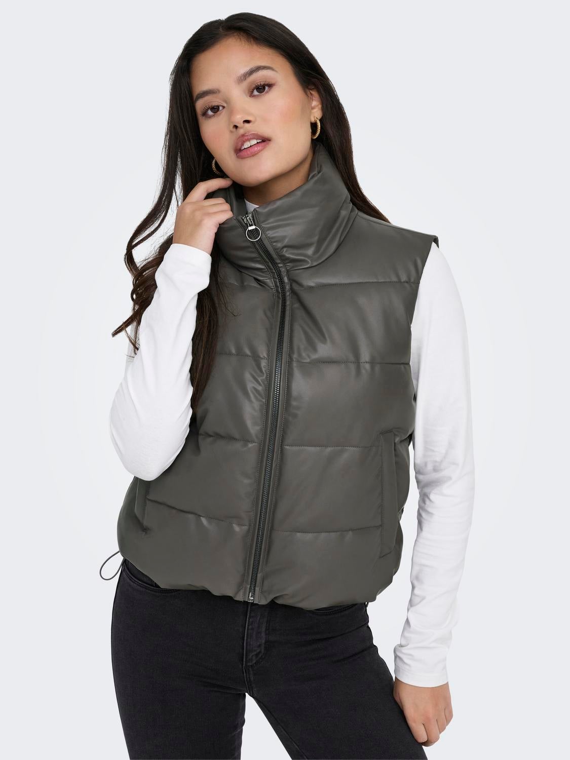 ONLANJA Trenchcoat-Weste Plum Kitten