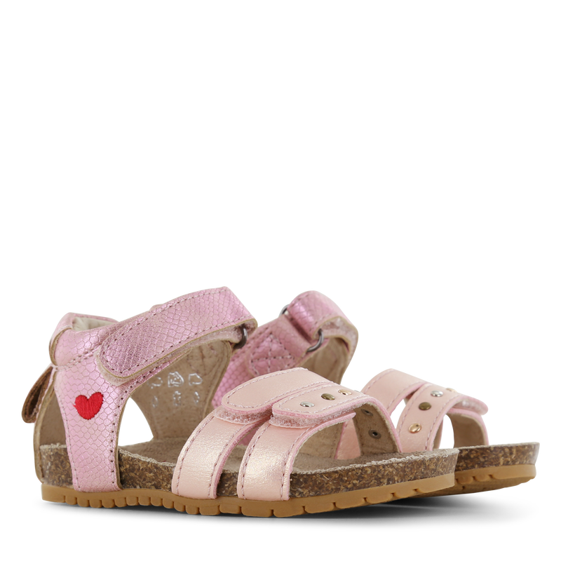 Shoesme metallic rosa Sandale mit Herz