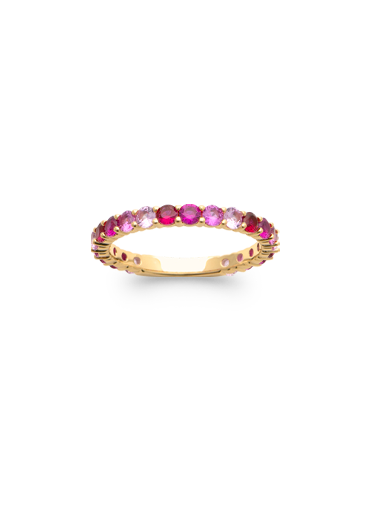 Bague pierres multicolores