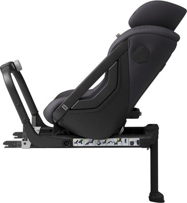 Axkid One+ 3 Bakovervendt Bilstol, Arctic Mist Grey