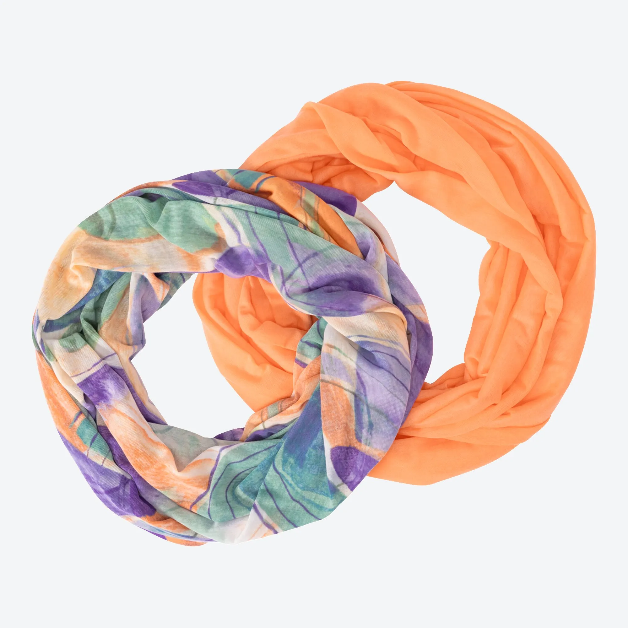 Damen-Loop-Schal, 2er-Pack