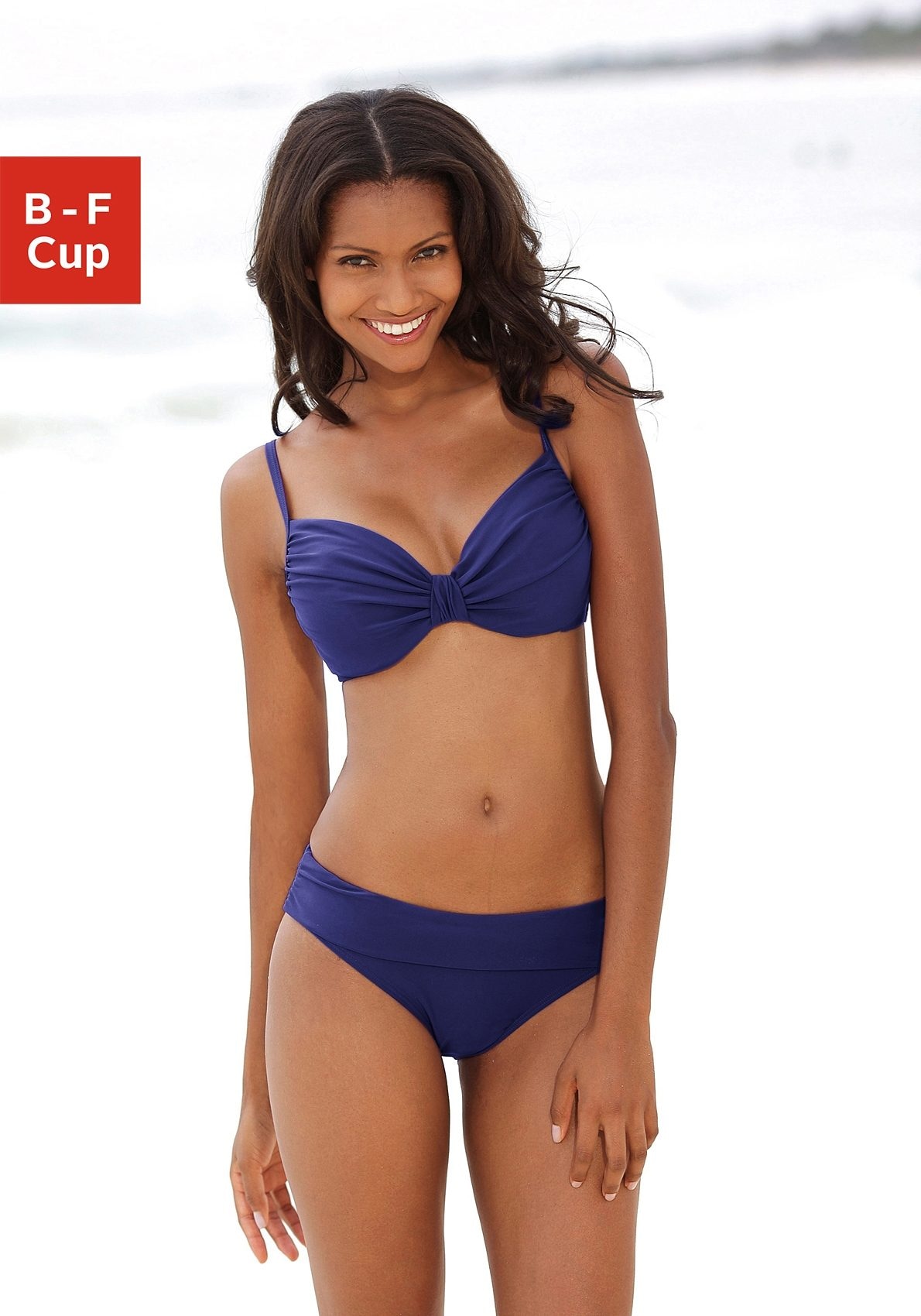 LASCANA Bügel-Bikini , mit Raffungen am Cup