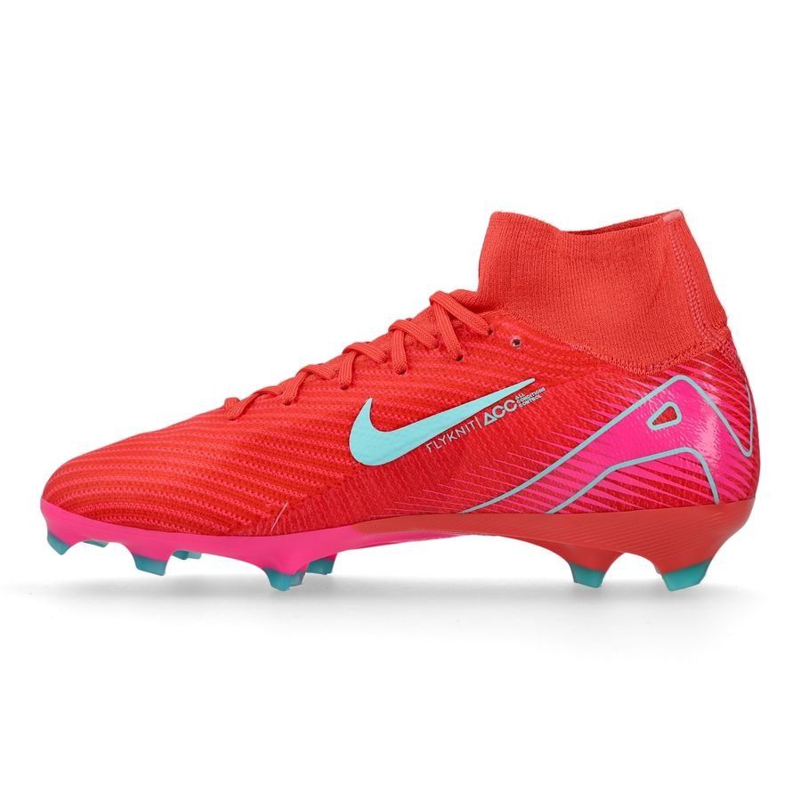 Nike Air Zoom Mercurial Superfly 10 Pro FG Mad Energy - Rouge/Vert