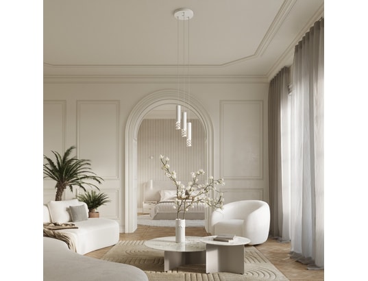 SOLLUX LIGHTING - Applique liro blanc