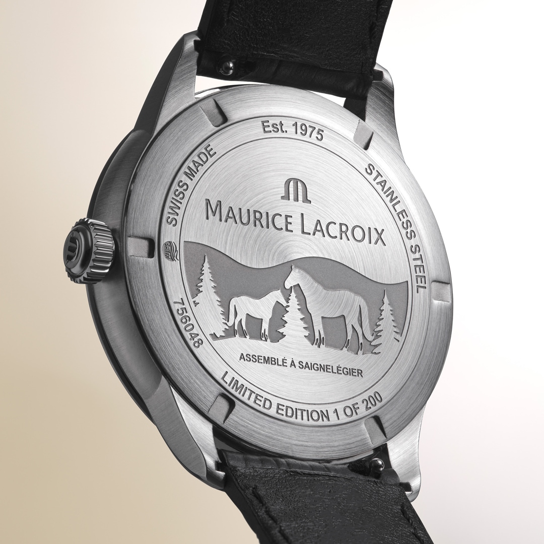 Maurice Lacroix 1975 Legacy GMT Silver Mist