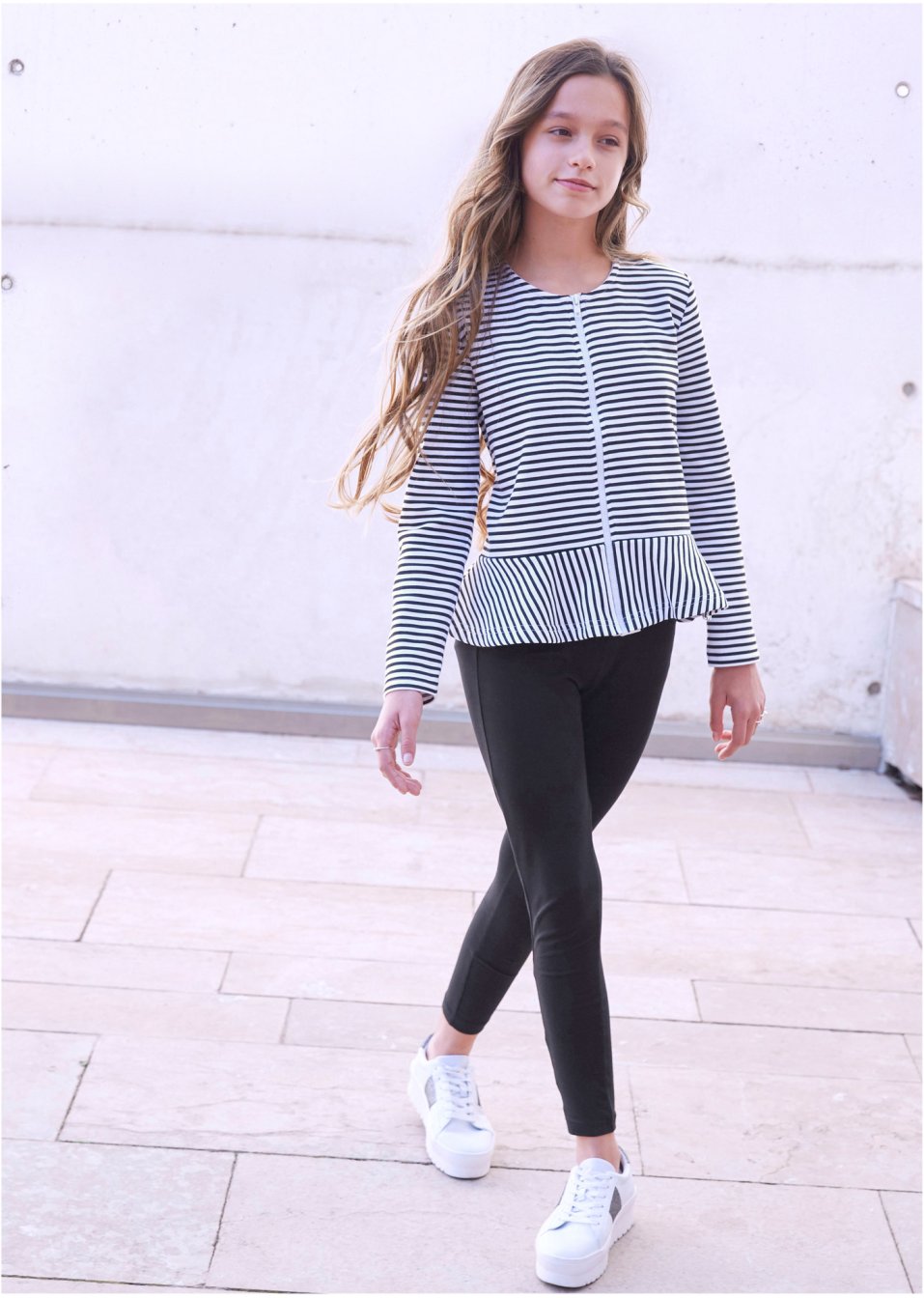 Lot de 2 leggings fille