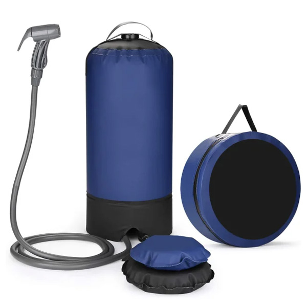 Douche d'appoint 12 L pompe à pied
