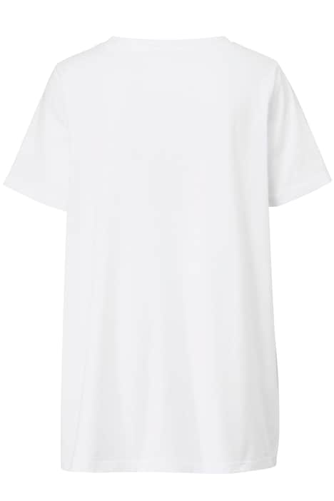 T-Shirt, Classic Fit, Schrift, Applikationen, Rundhals, Halbarm