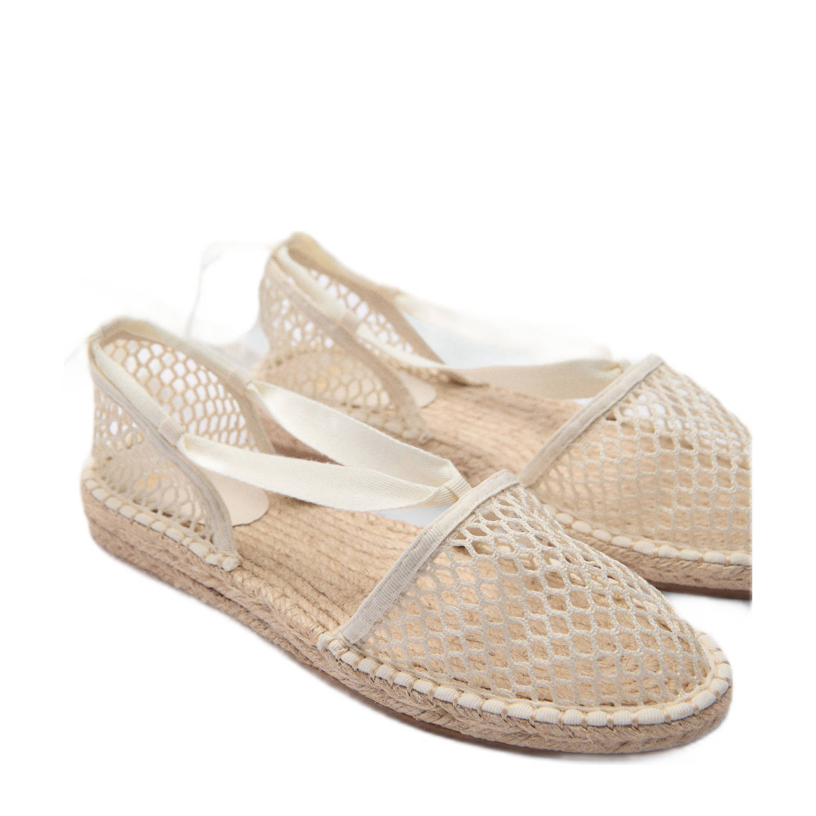 Mango espadrilles beige