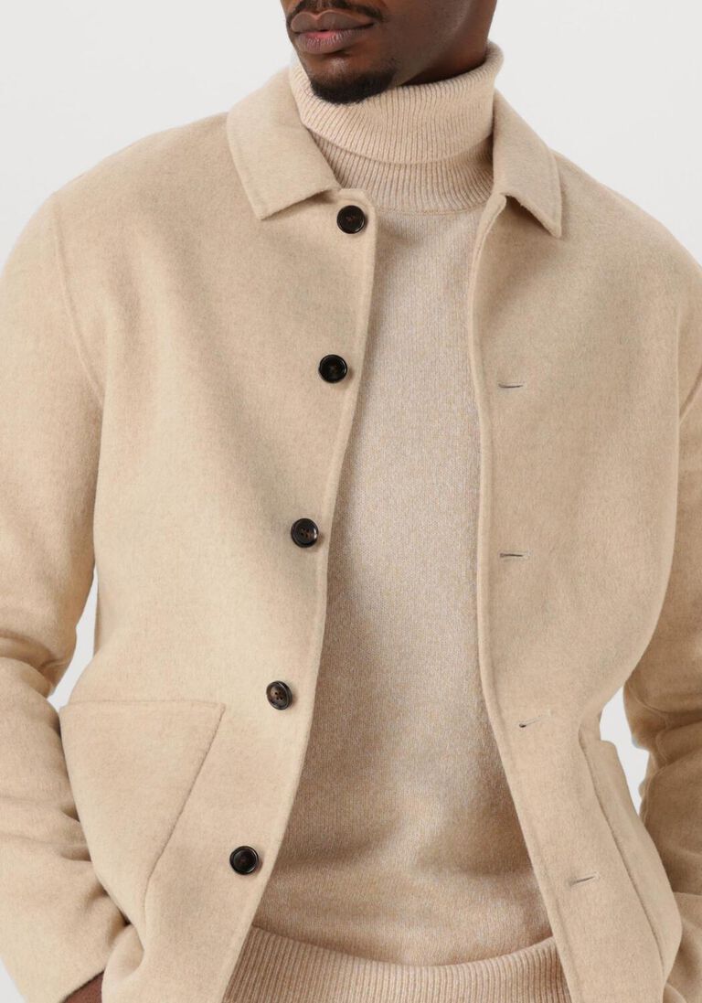 zand profuomo overshirt overshirt wool button