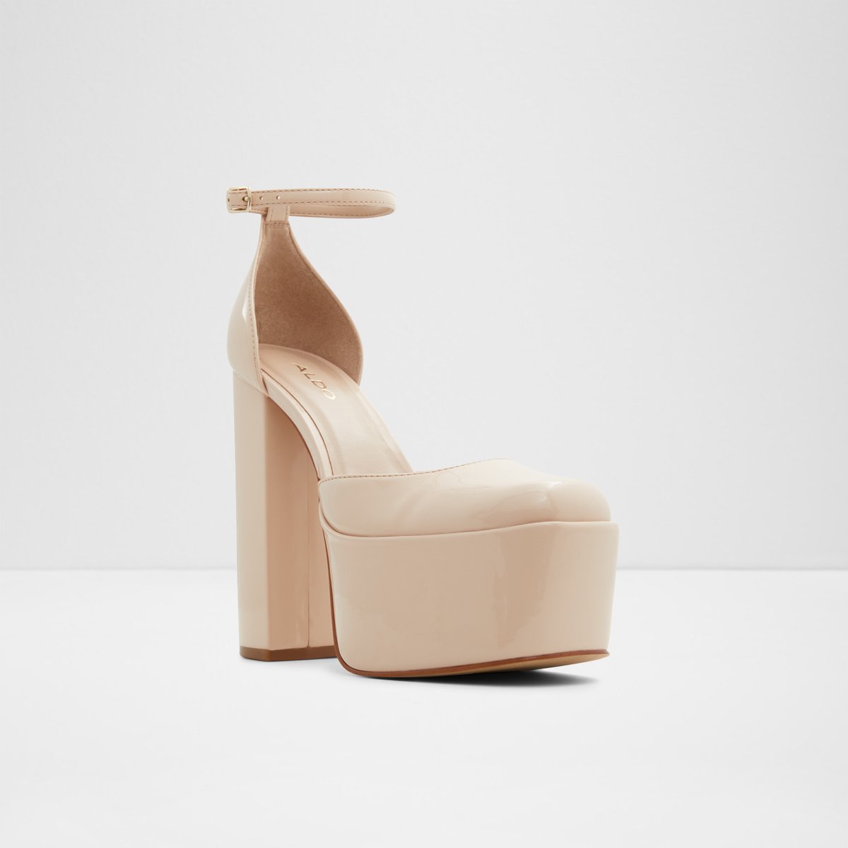 Craybaen Bone Women Block Heels