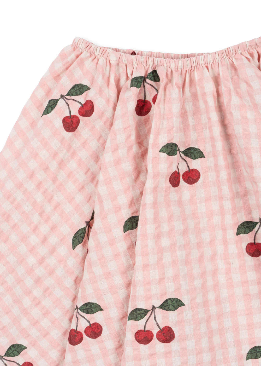 kim nederdel - CHERRY CHECK - 12M