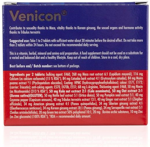 Venicon - Erectiepillen