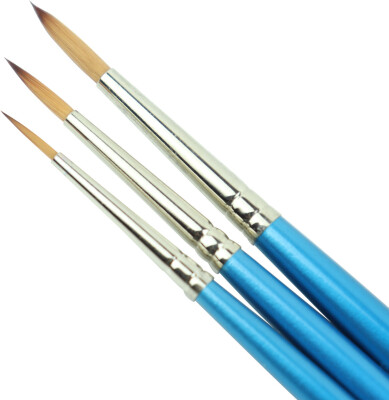Winsor & Newton - Cotman Brush Short Handle Set Round 1 3 5 - Malerpensler