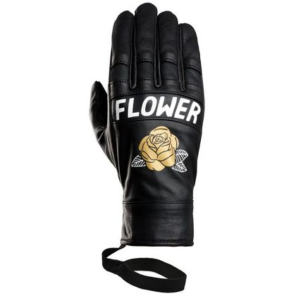 Gants Eudoxie FLOWER - Noir