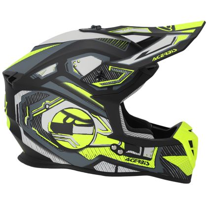 Casque cross Acerbis LINEAR 22.06 2024 - Noir / Jaune