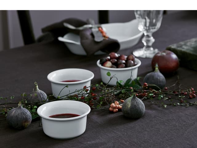Pillivuyt Sancerre Ramekin Dia 9,5 cm 15 cl Hvid