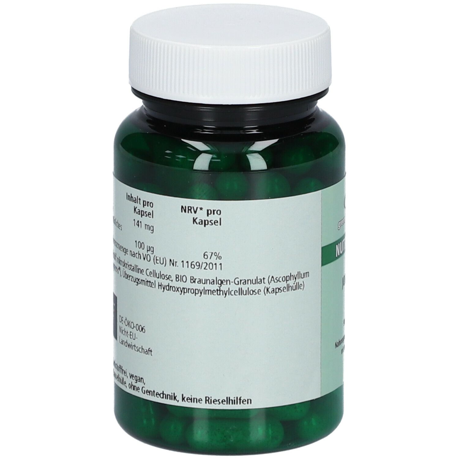 green line NUTRITHEKE Jodalgen
