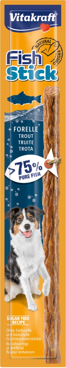 Vitakraft kauwstick Fish Stick forel 15 g