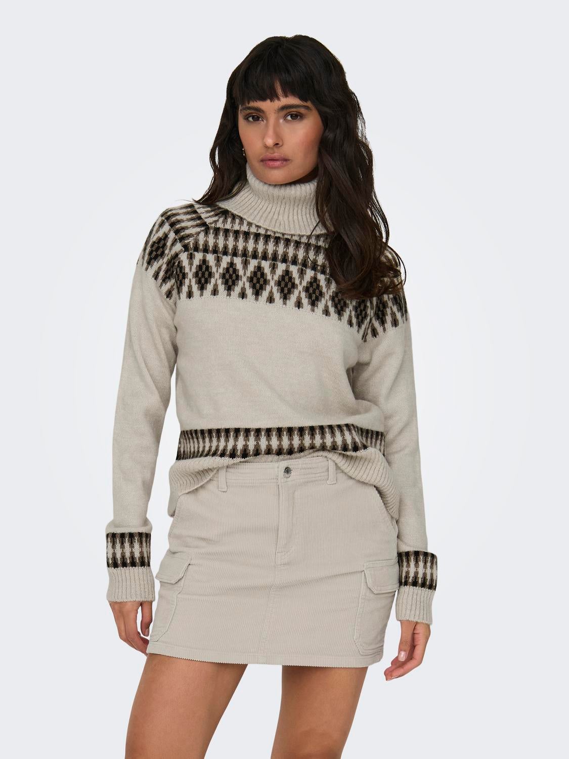 ONLMATHILDA Strickpullover Moonbeam