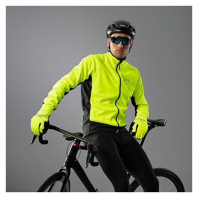 Veste Thermique GORE Wear C3 Gore-Tex InfiniumThermo Jaune Fluo Noir
