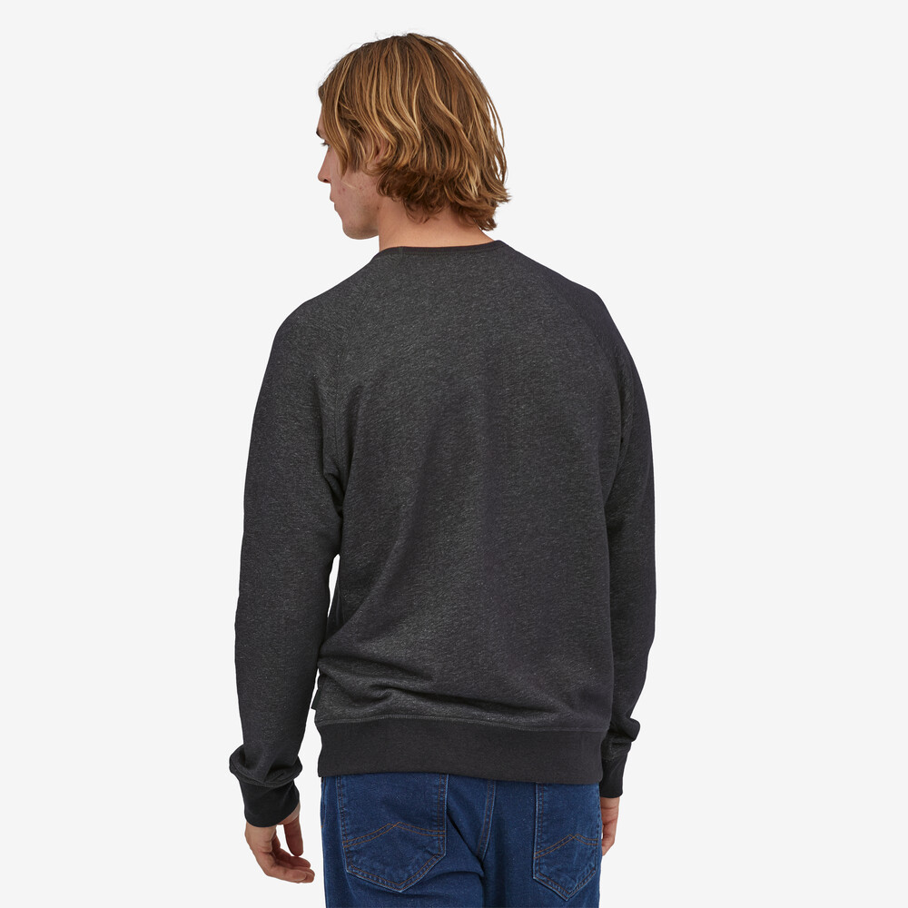 Mahnya Fleece-Sweatshirt mit Rundhalsausschnitt für Herren