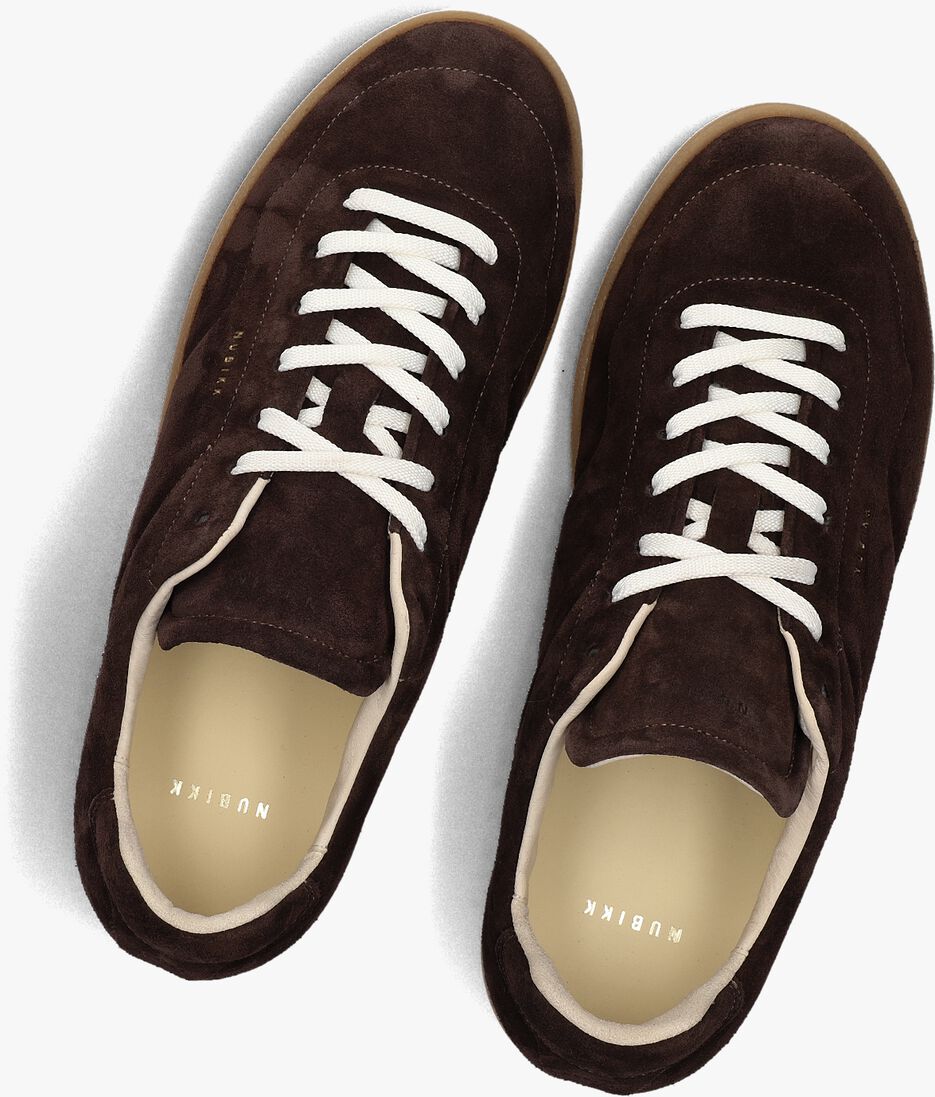 bruine nubikk lage sneakers ray rush
