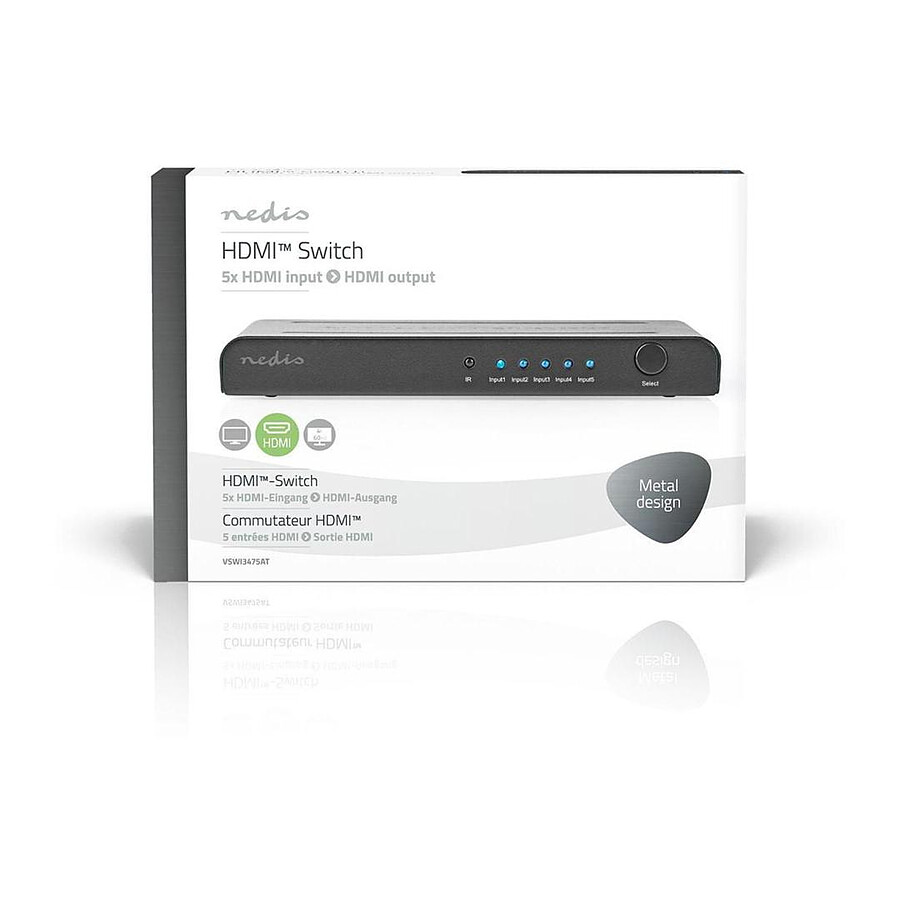 Switch HDMI 2.0 - 5 ports
