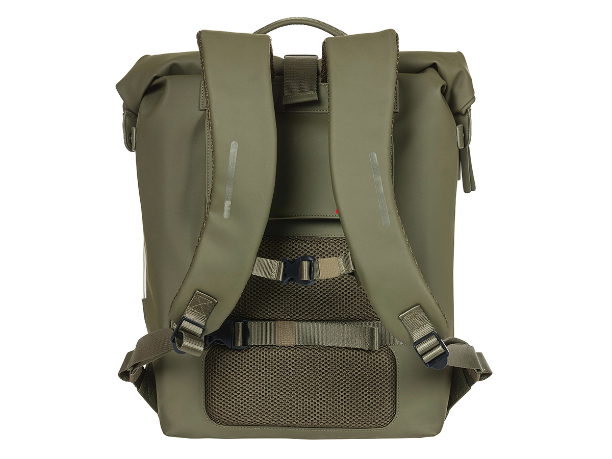 Basil SoHo Nordlicht fietsrugzak - Olive Green