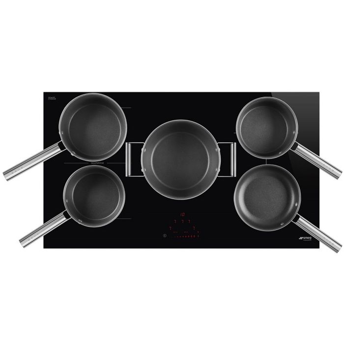 SMEG Induktions-Kochfeld SI1M4954D Schwarz