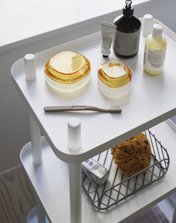 Normann Copenhagen Block trolley wit 50x35