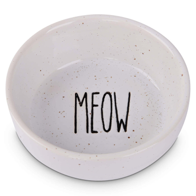 Freezack Katzennapf Meow weiss 450ml