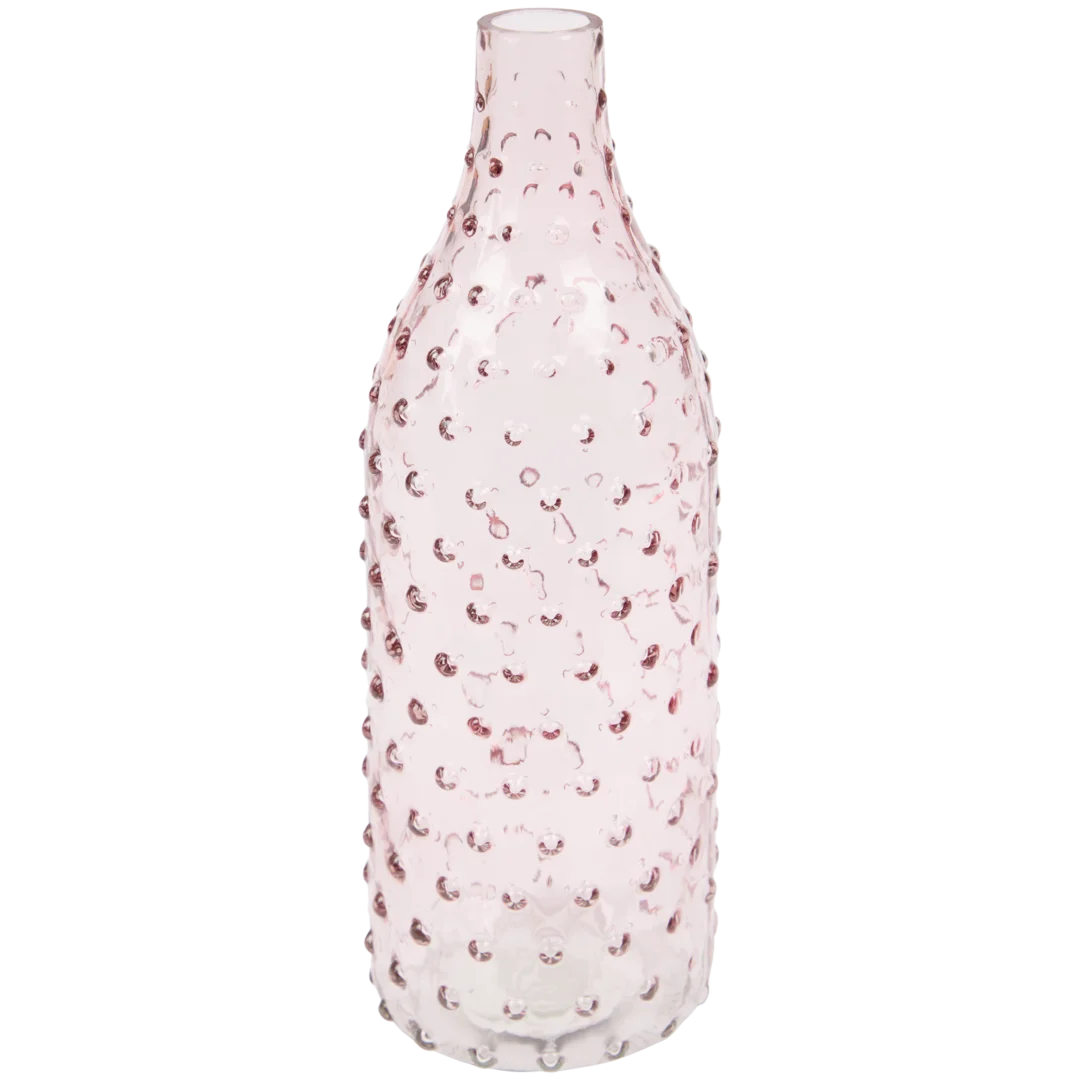 Seasons & Style vaas met reliëf Ø 8 x 27 cm | diverse kleuren