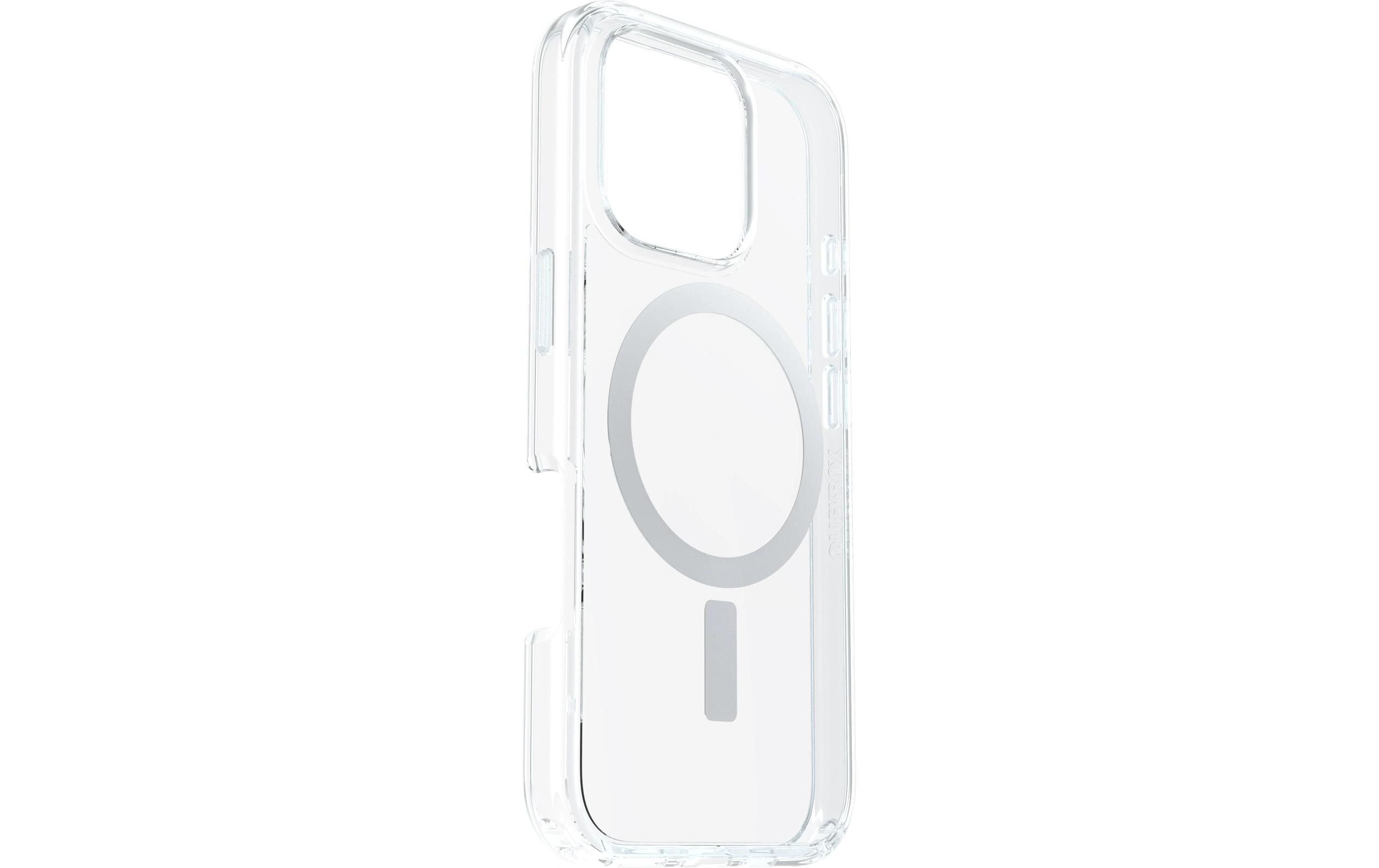 Back Cover Symmetry iPhone 16 Pro TransparentSchutzhülle für das Apple iPhone 16 Pro mit MagSafe Lademöglichkeit