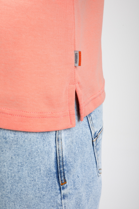 Gabbiano oranje heren polo