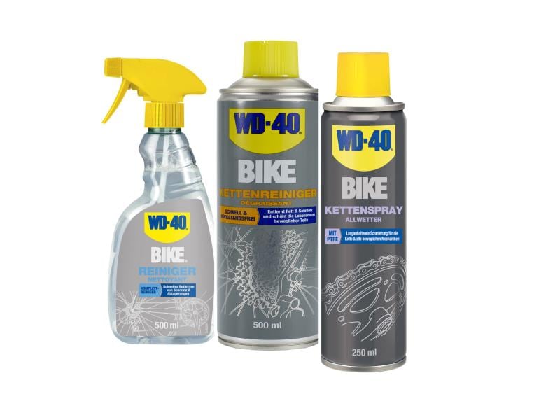 WD-40 Pflegeset Bike Triple Pack Reinigungsspray