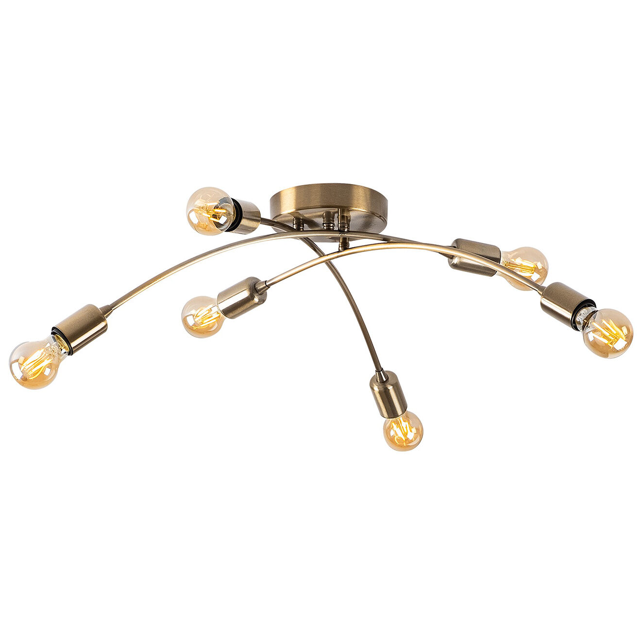 Opviq Plafonnier Banana 1141 marron  - H.25x67 cm